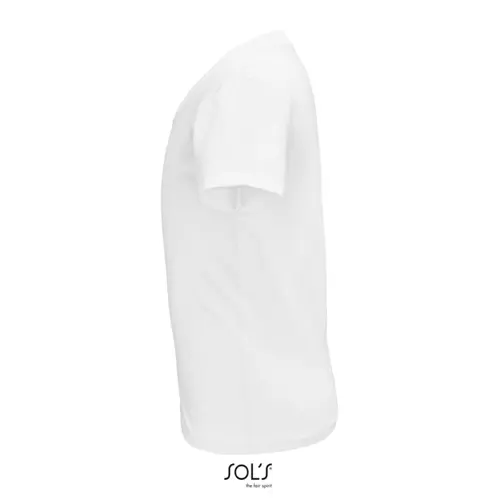 T-shirt da bambino unisex colori assortiti a girocollo taglio aderente 100% cotone biologico 150gr