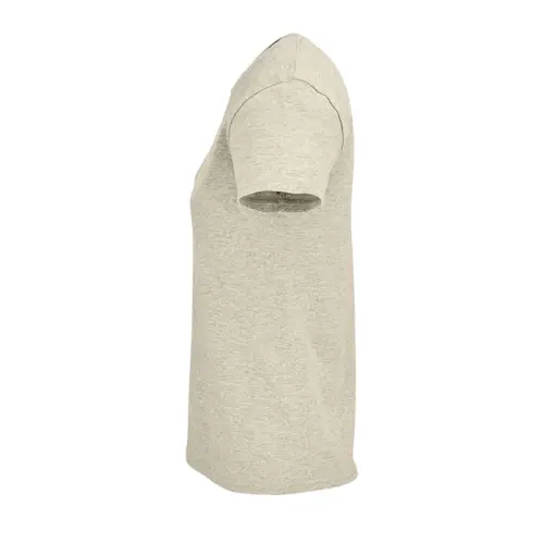 T-shirt da donna colori assortiti a girocollo taglio aderente 100% cotone biologico 150gr