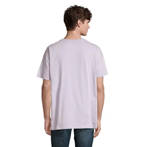T-shirt oversize uomo cotone organico collo rotondo maniche a goccia