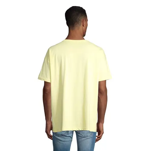T-shirt oversize uomo cotone organico collo rotondo maniche a goccia
