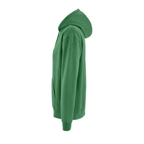 Felpa unisex con cappuccio e tasca a marsupio in cotone e poliestere riciclato da 280gr