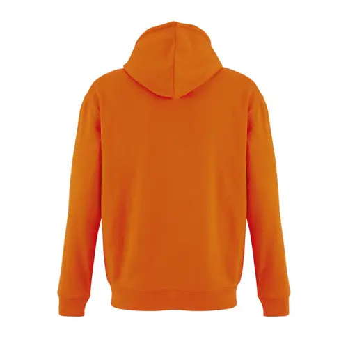 Felpa unisex con cappuccio e tasca a marsupio in cotone e poliestere riciclato da 280gr