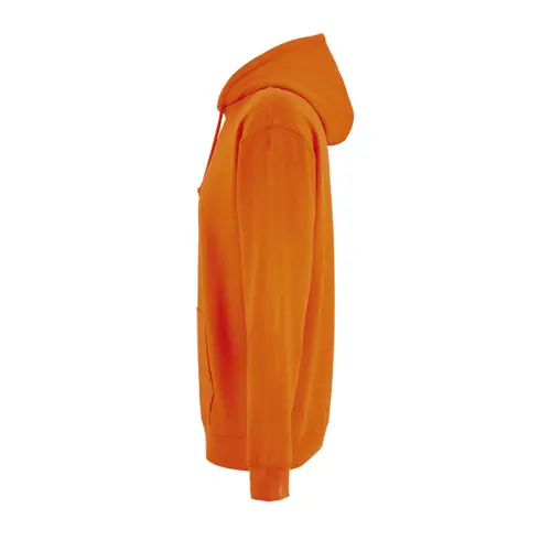 Felpa unisex con cappuccio e tasca a marsupio in cotone e poliestere riciclato da 280gr