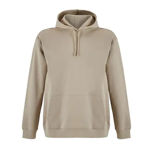Felpa unisex con cappuccio e tasca a marsupio in cotone e poliestere riciclato da 280gr