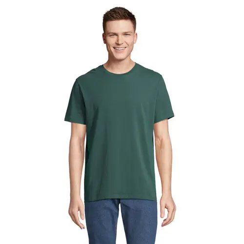 T-shirt da uomo colori assortiti a girocollo taglio moderno 100% cotone organico pettinato 175gr