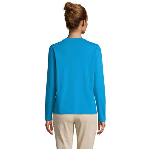 Maglietta SOL'S MONARCH da donna a maniche lunghe in 100% cotone semipettinato da 150gr