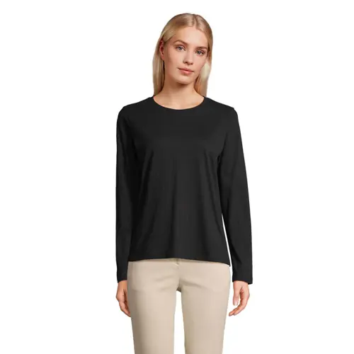Maglietta SOL'S MONARCH da donna a maniche lunghe in 100% cotone semipettinato da 150gr