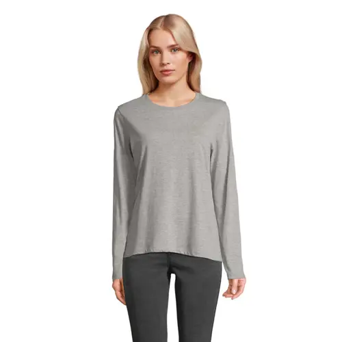 Maglietta SOL'S MONARCH da donna a maniche lunghe in 100% cotone semipettinato da 150gr