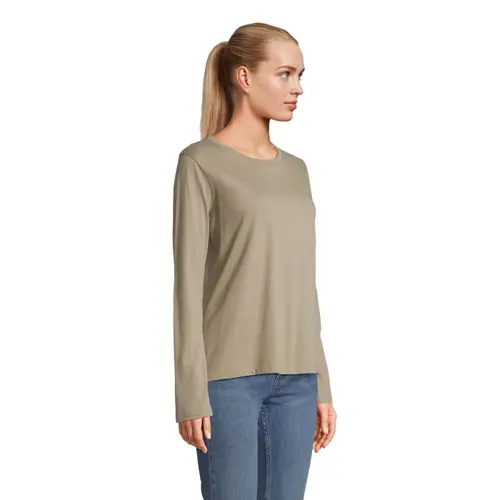 Maglietta SOL'S MONARCH da donna a maniche lunghe in 100% cotone semipettinato da 150gr