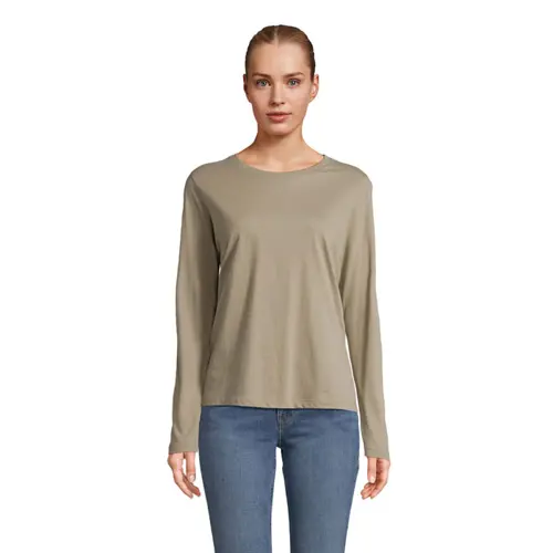 Maglietta SOL'S MONARCH da donna a maniche lunghe in 100% cotone semipettinato da 150gr