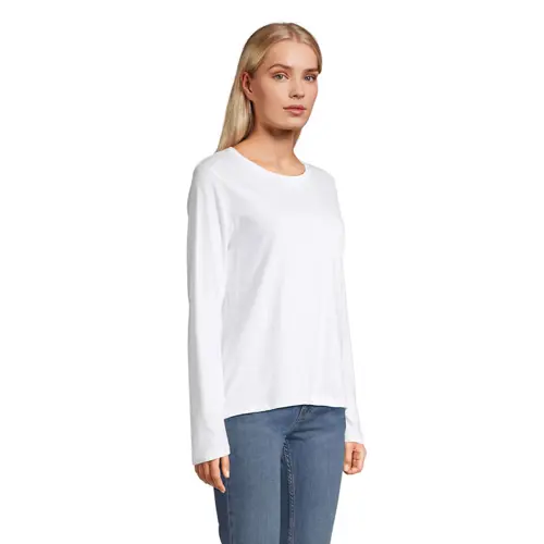 Maglietta SOL'S MONARCH da donna a maniche lunghe in 100% cotone semipettinato da 150gr