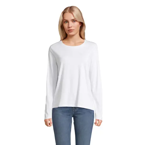 Maglietta SOL'S MONARCH da donna a maniche lunghe in 100% cotone semipettinato da 150gr