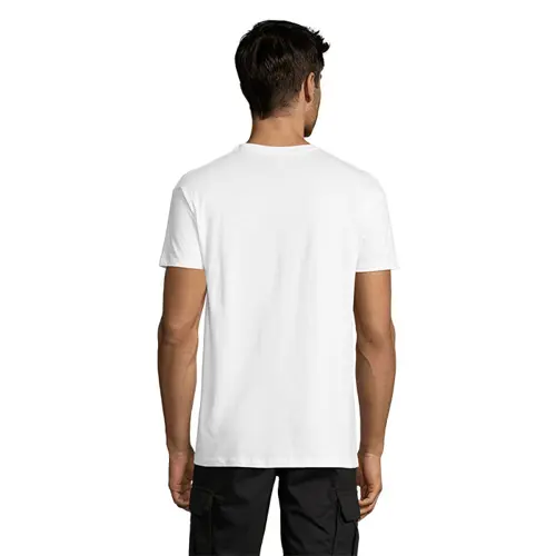 T-shirt unisex a girocollo in 100% cotone taglio moderno da 150gr