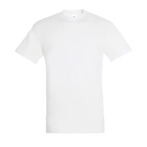T-shirt unisex a girocollo in 100% cotone taglio moderno da 150gr