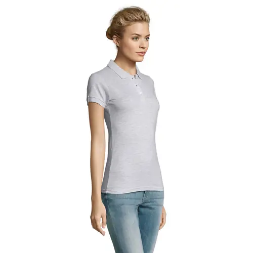 Maglietta polo SOL'S PERFECT da donna in 100% cotone pettinato ringspun piqué da 180gr