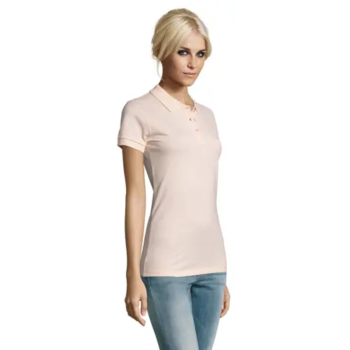 Maglietta polo SOL'S PERFECT da donna in 100% cotone pettinato ringspun piqué da 180gr