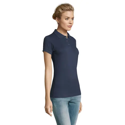 Maglietta polo SOL'S PERFECT da donna in 100% cotone pettinato ringspun piqué da 180gr