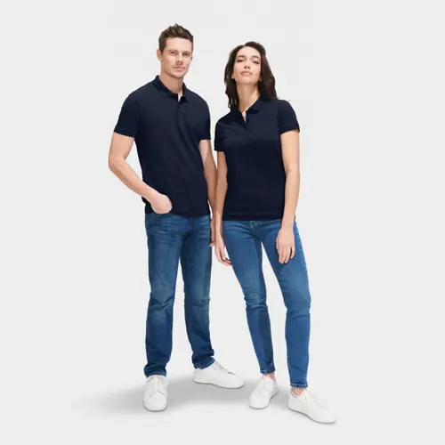 Maglietta polo SOL'S PERFECT da donna in 100% cotone pettinato ringspun piqué da 180gr