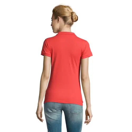 Maglietta polo SOL'S PERFECT da donna in 100% cotone pettinato ringspun piqué da 180gr
