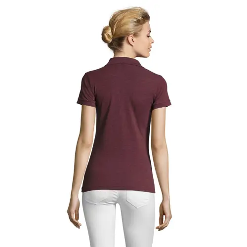 Maglietta polo SOL'S PERFECT da donna in 100% cotone pettinato ringspun piqué da 180gr