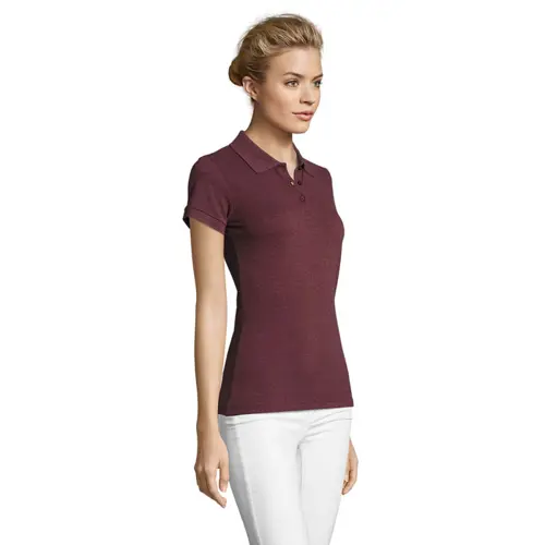 Maglietta polo SOL'S PERFECT da donna in 100% cotone pettinato ringspun piqué da 180gr