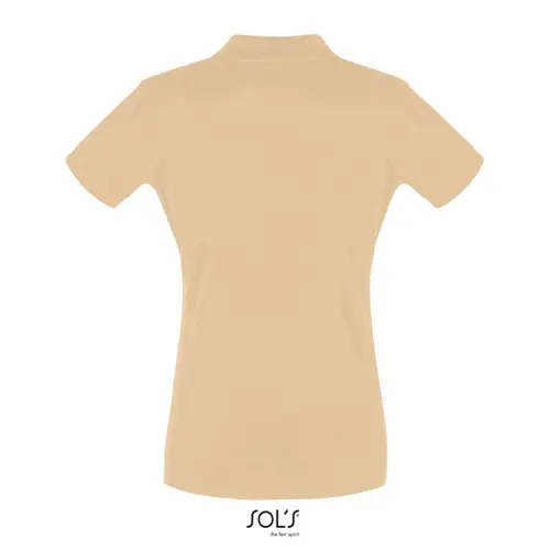 Maglietta polo da donna colori assortiti a maniche corte taglio aderente 100% cotone 180gr