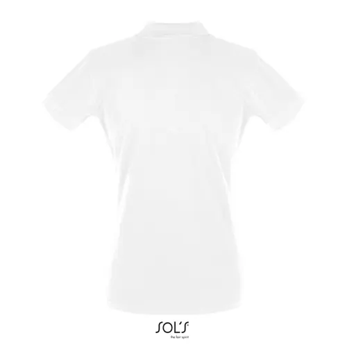 Maglietta polo da donna colori assortiti a maniche corte taglio aderente 100% cotone 180gr