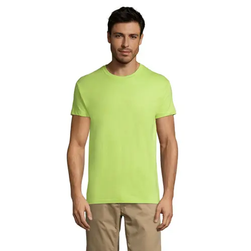 T-shirt unisex colori assortiti a girocollo taglio regolare 100% cotone 150gr