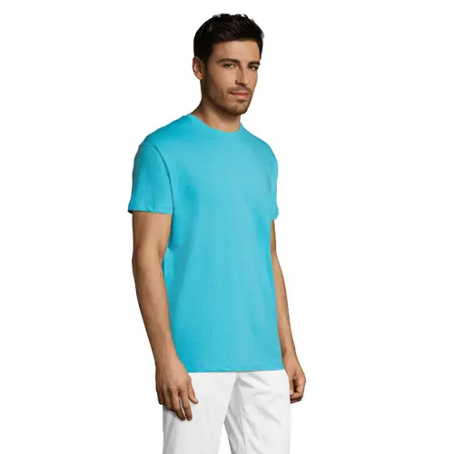 T-shirt unisex colori assortiti a girocollo taglio regolare 100% cotone 150gr