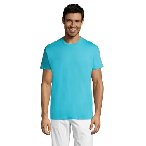 T-shirt unisex colori assortiti a girocollo taglio regolare 100% cotone 150gr