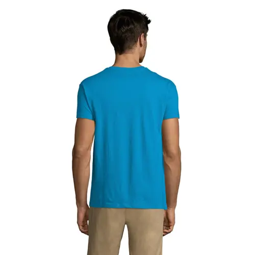 T-shirt unisex colori assortiti a girocollo taglio regolare 100% cotone 150gr
