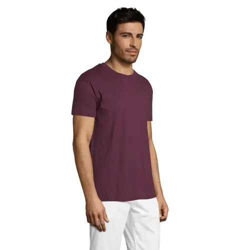 T-shirt unisex colori assortiti a girocollo taglio regolare 100% cotone 150gr