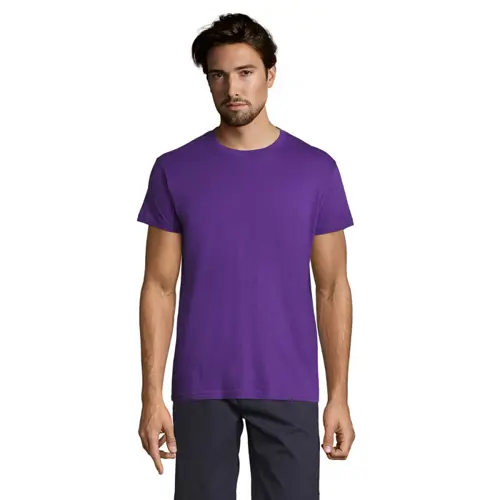 T-shirt unisex colori assortiti a girocollo taglio regolare 100% cotone 150gr