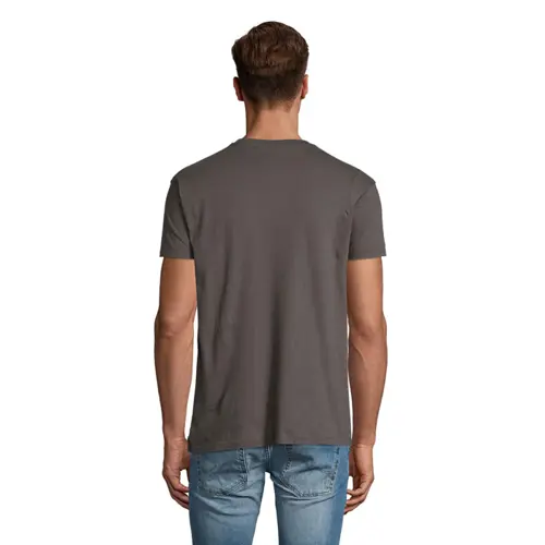 T-shirt unisex colori assortiti a girocollo taglio regolare 100% cotone 150gr