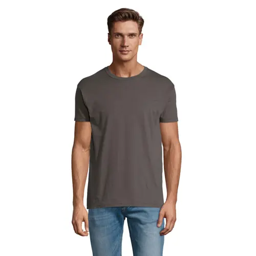 T-shirt unisex colori assortiti a girocollo taglio regolare 100% cotone 150gr