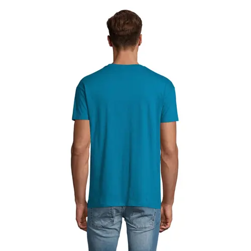 T-shirt unisex colori assortiti a girocollo taglio regolare 100% cotone 150gr