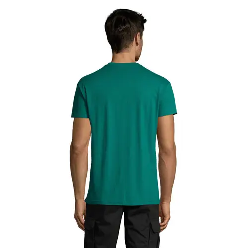 T-shirt unisex colori assortiti a girocollo taglio regolare 100% cotone 150gr