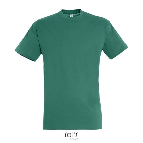 T-shirt unisex colori assortiti a girocollo taglio regolare 100% cotone 150gr