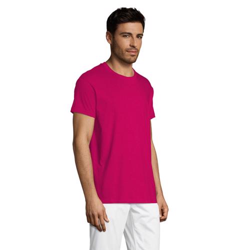 T-shirt unisex colori assortiti a girocollo taglio regolare 100% cotone 150gr