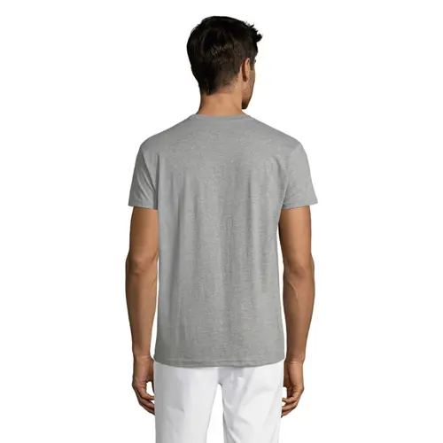 T-shirt unisex colori assortiti a girocollo taglio regolare 100% cotone 150gr