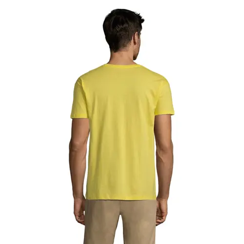 T-shirt unisex colori assortiti a girocollo taglio regolare 100% cotone 150gr