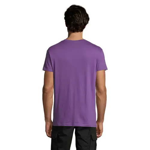 T-shirt unisex colori assortiti a girocollo taglio regolare 100% cotone 150gr