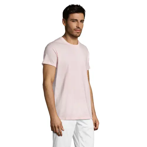 T-shirt unisex colori assortiti a girocollo taglio regolare 100% cotone 150gr