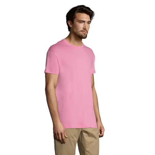 T-shirt unisex colori assortiti a girocollo taglio regolare 100% cotone 150gr