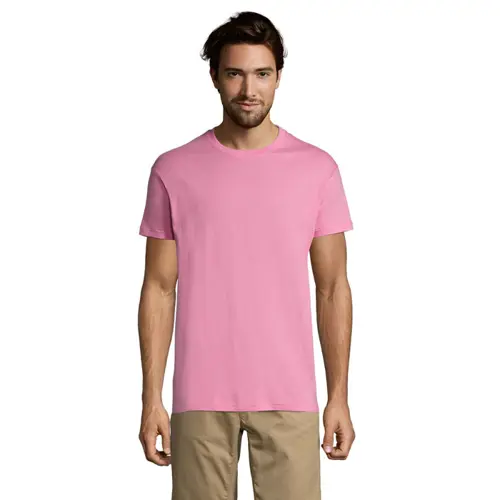 T-shirt unisex colori assortiti a girocollo taglio regolare 100% cotone 150gr