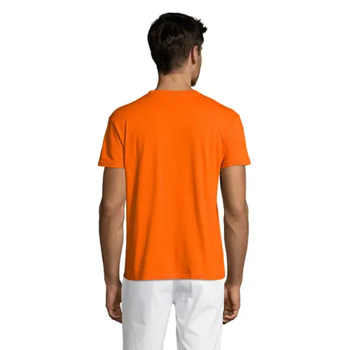 T-shirt unisex colori assortiti a girocollo taglio regolare 100% cotone 150gr