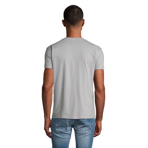T-shirt unisex colori assortiti a girocollo taglio regolare 100% cotone 150gr