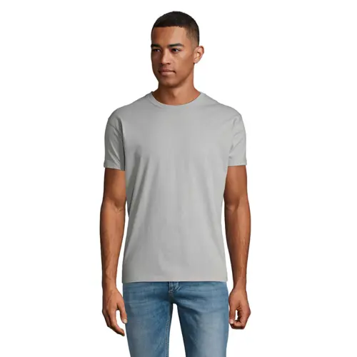 T-shirt unisex colori assortiti a girocollo taglio regolare 100% cotone 150gr