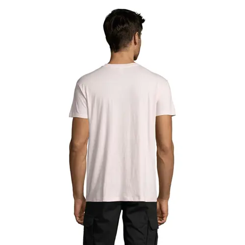 T-shirt unisex colori assortiti a girocollo taglio regolare 100% cotone 150gr