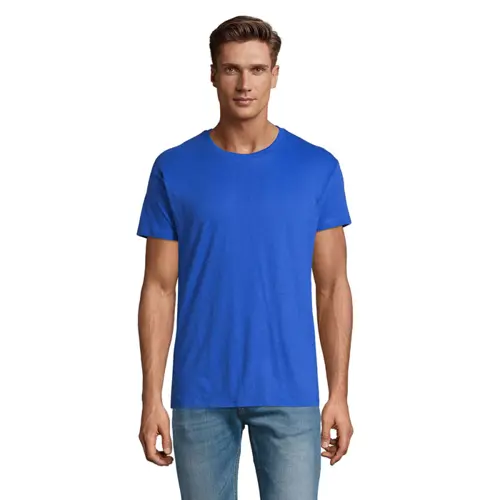 T-shirt unisex colori assortiti a girocollo taglio regolare 100% cotone 150gr